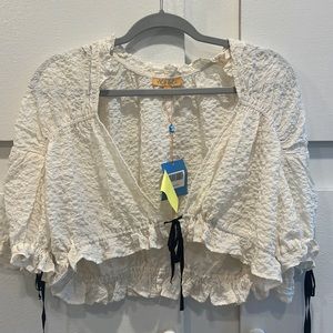 Lace up top